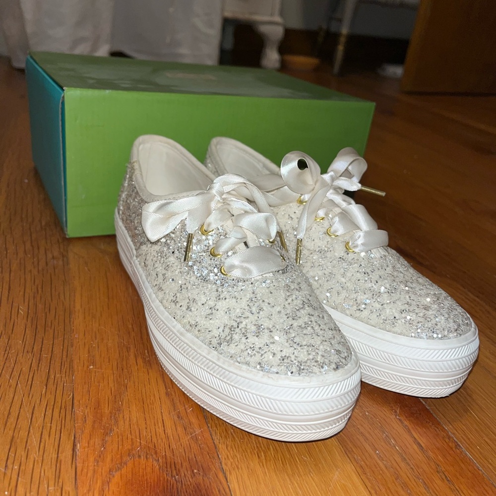 Kate Spade x Keds Bridal sneakers